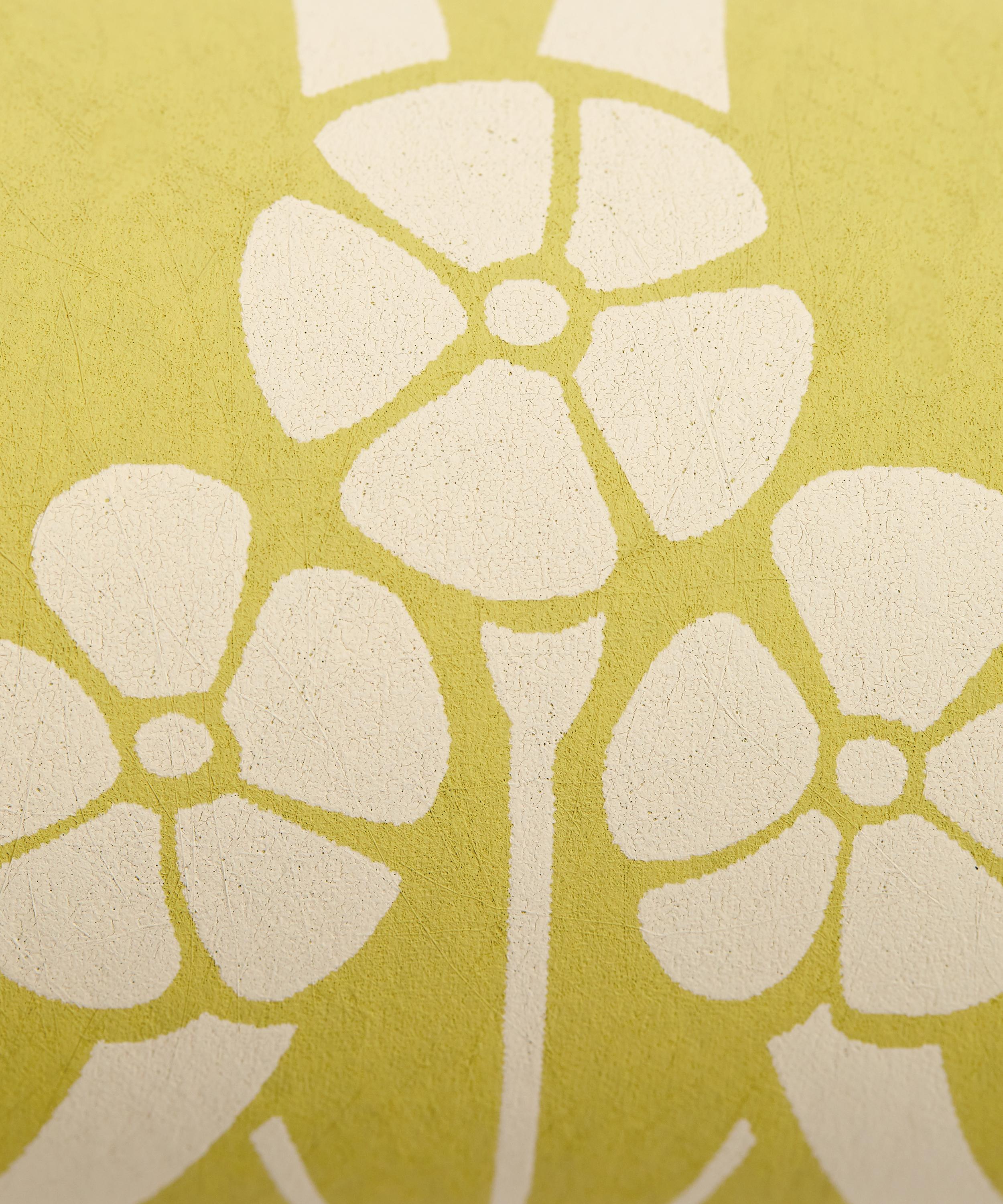 Liberty Interiors - Ianthe Mono Wallpaper in Fennel image number 3