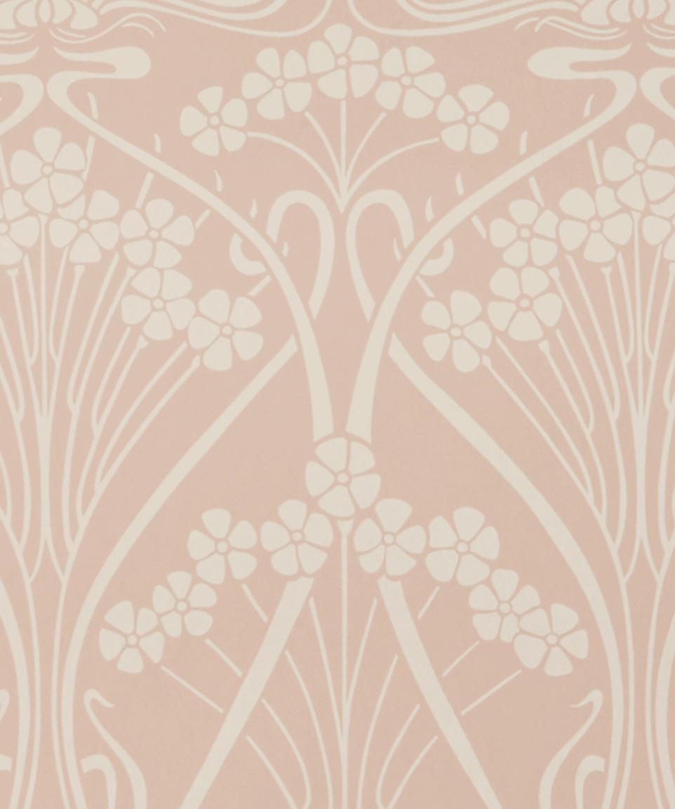 Liberty Interiors - Ianthe Mono Wallpaper in Ointment