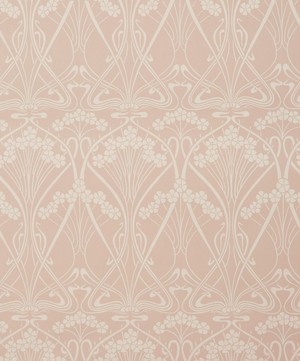 Liberty Interiors - Ianthe Mono Wallpaper in Ointment image number 0