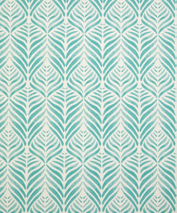 Liberty Interiors - Quill Wallpaper in Jade image number null