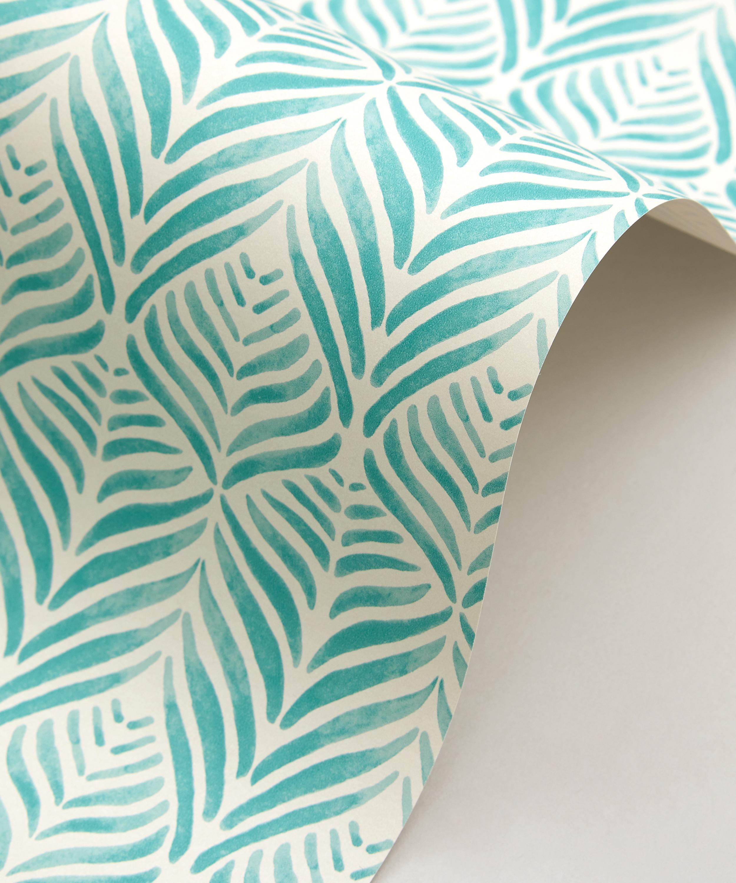Liberty Interiors - Quill Wallpaper in Jade image number 1