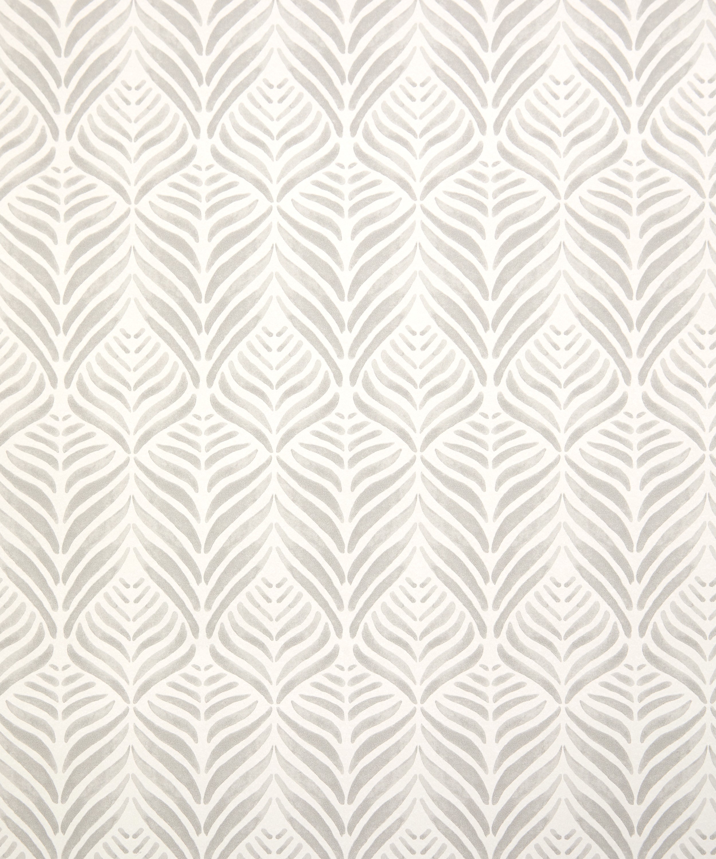 Liberty Interiors - Quill Wallpaper in Pewter image number 0