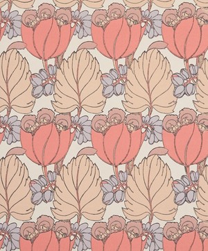 Liberty Interiors - Regency Tulip Wallpaper in Lacquer image number 2