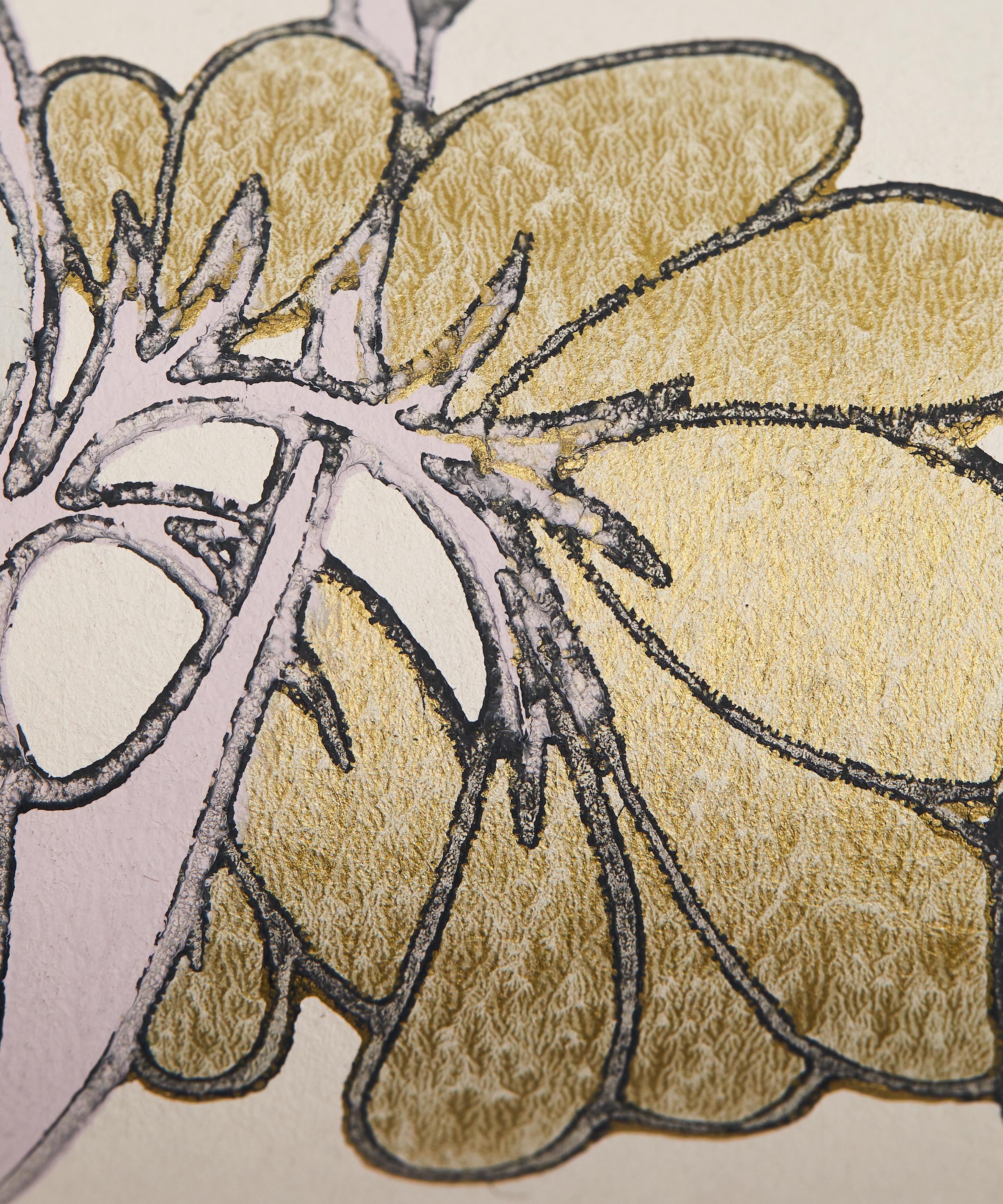 Liberty Interiors - Regency Tulip Wallpaper in Lichen image number 3