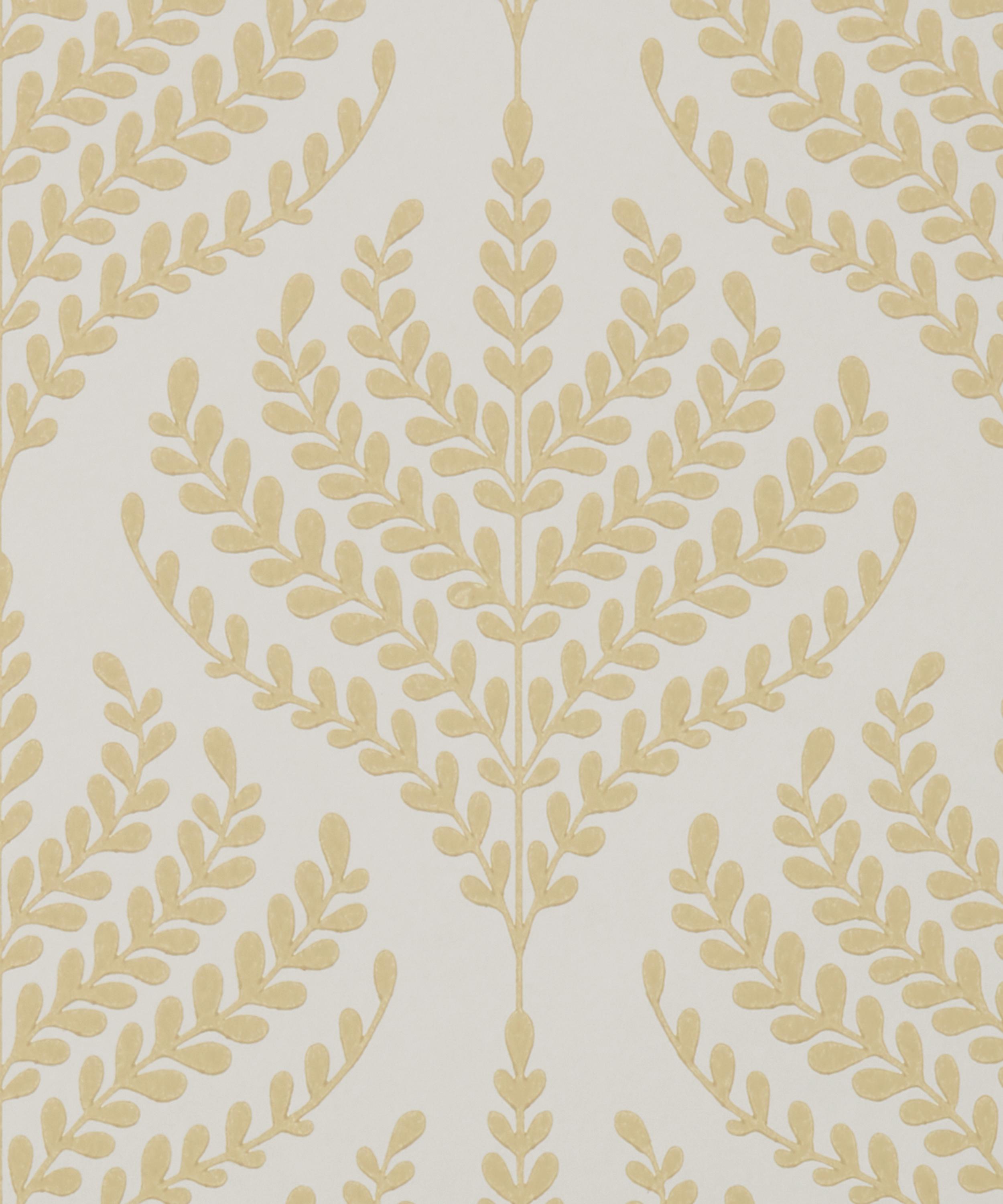 Liberty Interiors - Paisley Fern Wallpaper in Fennel