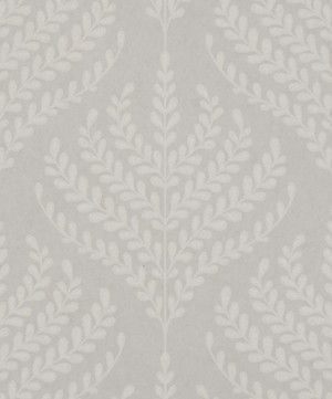 Liberty Interiors - Paisley Fern Wallpaper in Pewter image number 0