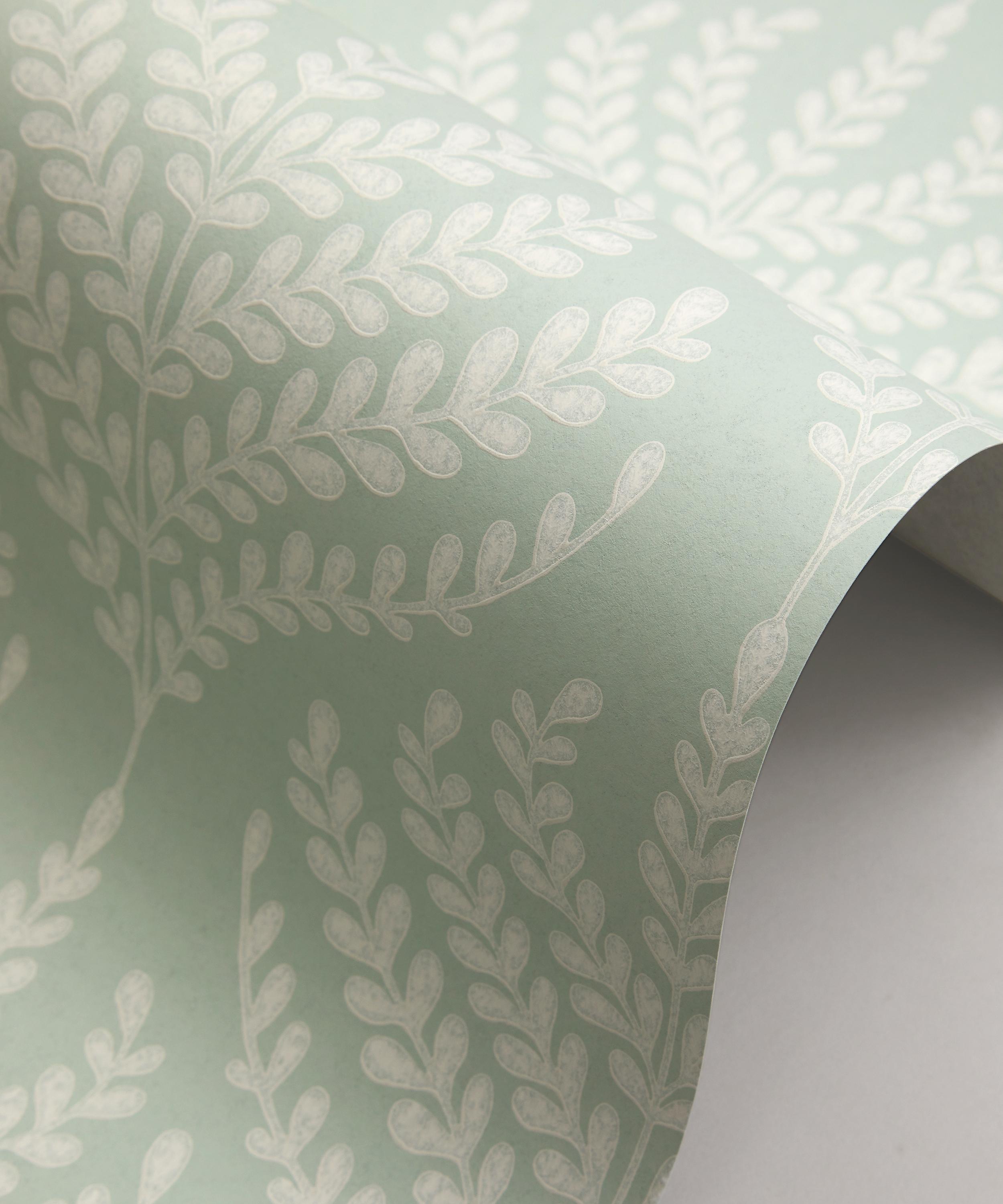 Liberty Interiors - Paisley Fern Wallpaper in Salvia image number 1