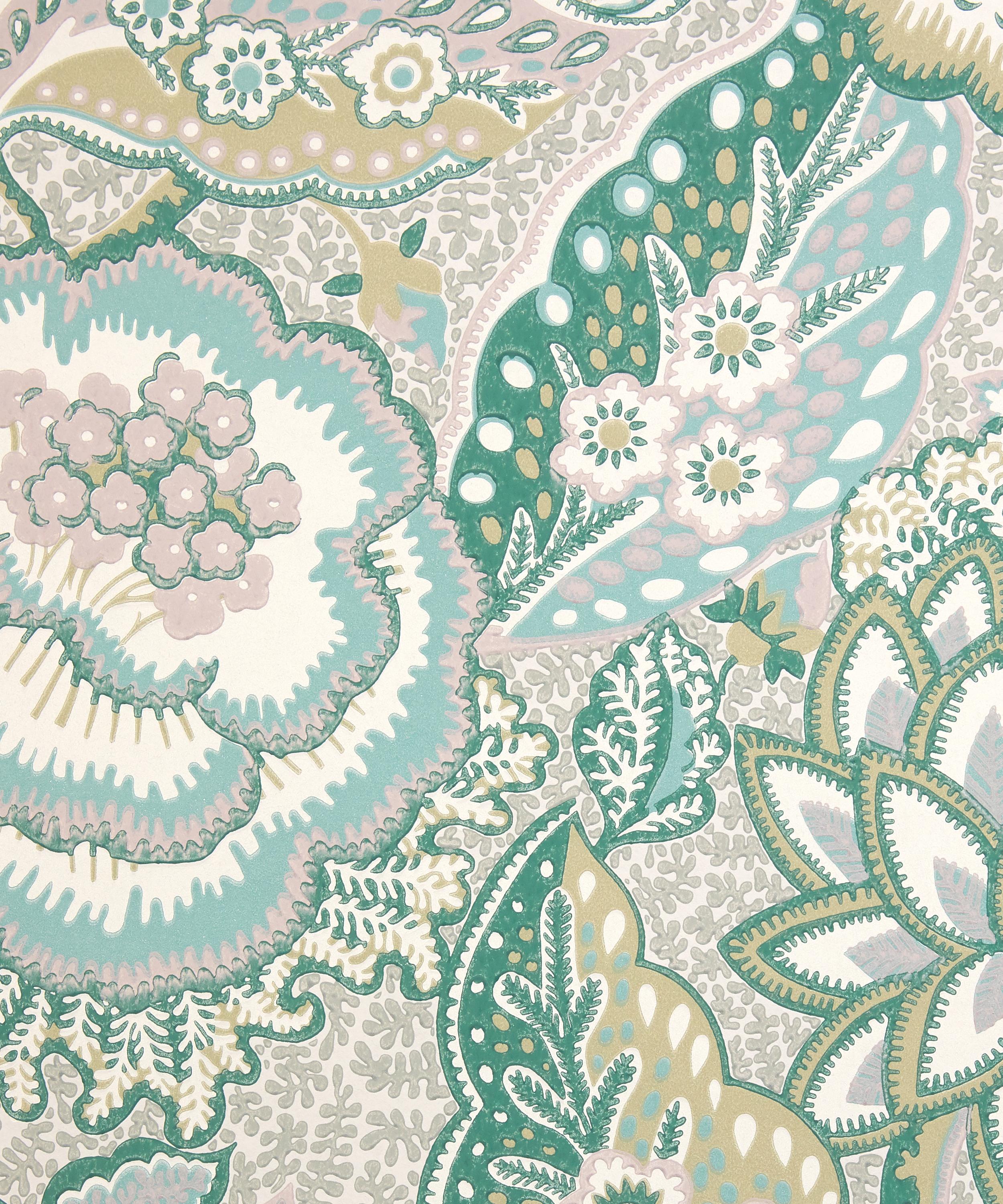 Liberty Interiors - Patricia Wallpaper in Jade