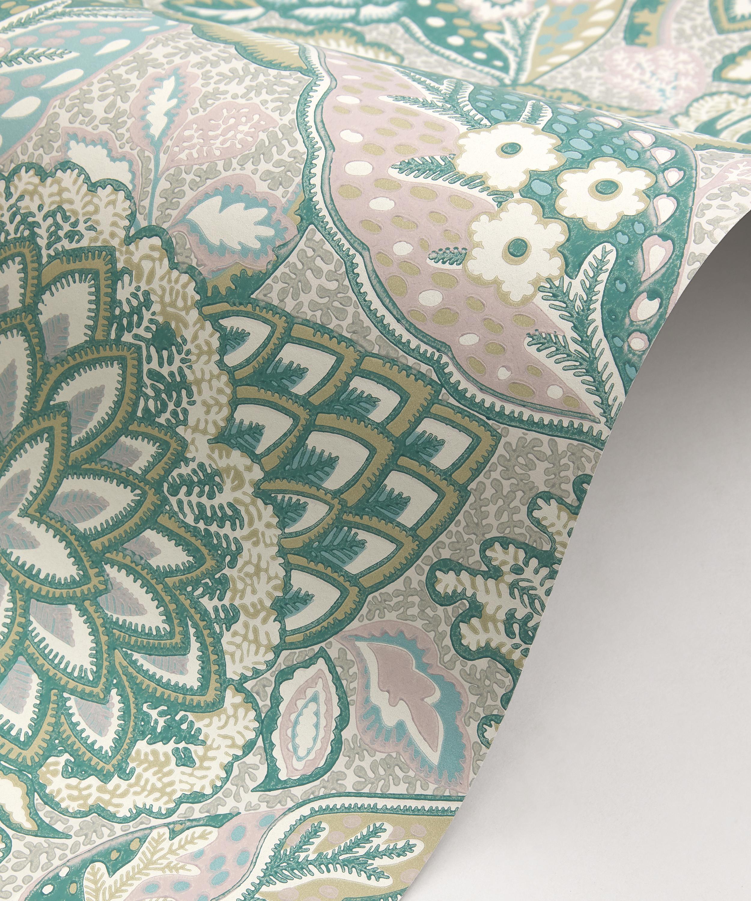 Liberty Interiors - Patricia Wallpaper in Jade image number 2