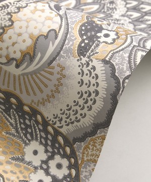 Liberty Interiors - Patricia Wallpaper in Pewter image number 1