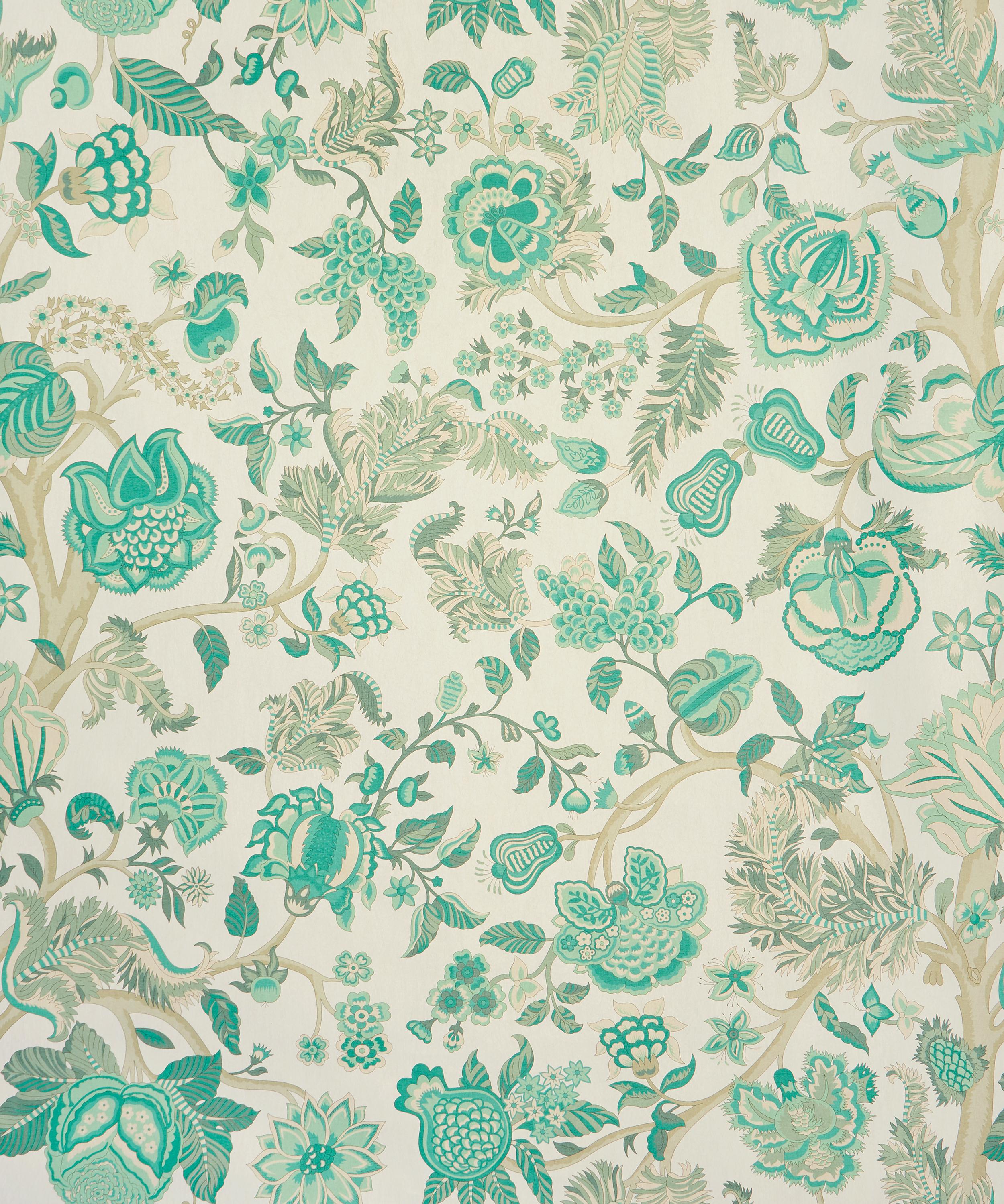 Liberty Interiors - Palampore Trail Wallpaper in Jade image number 2