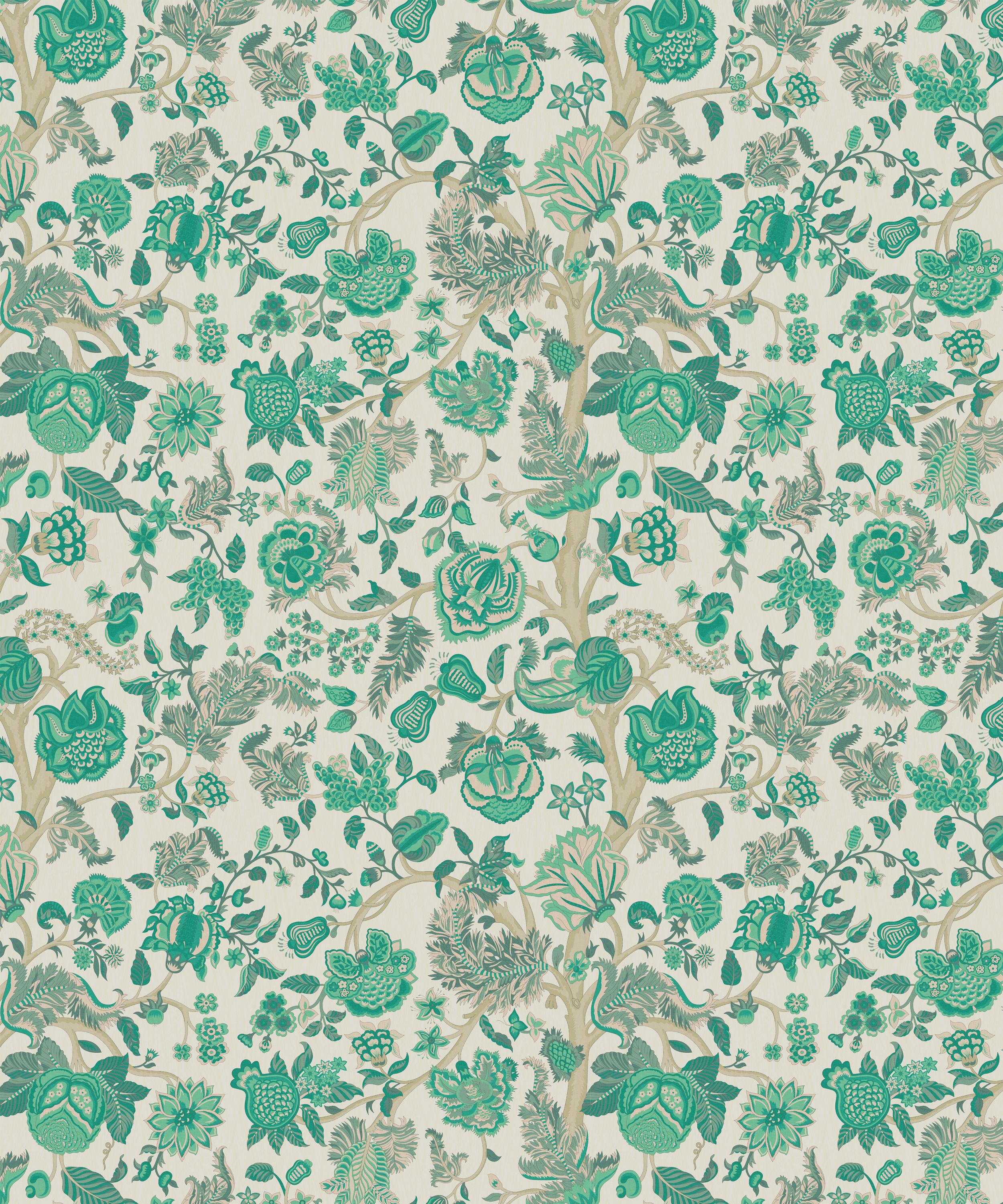 Liberty Interiors - Palampore Trail Wallpaper in Jade image number 4