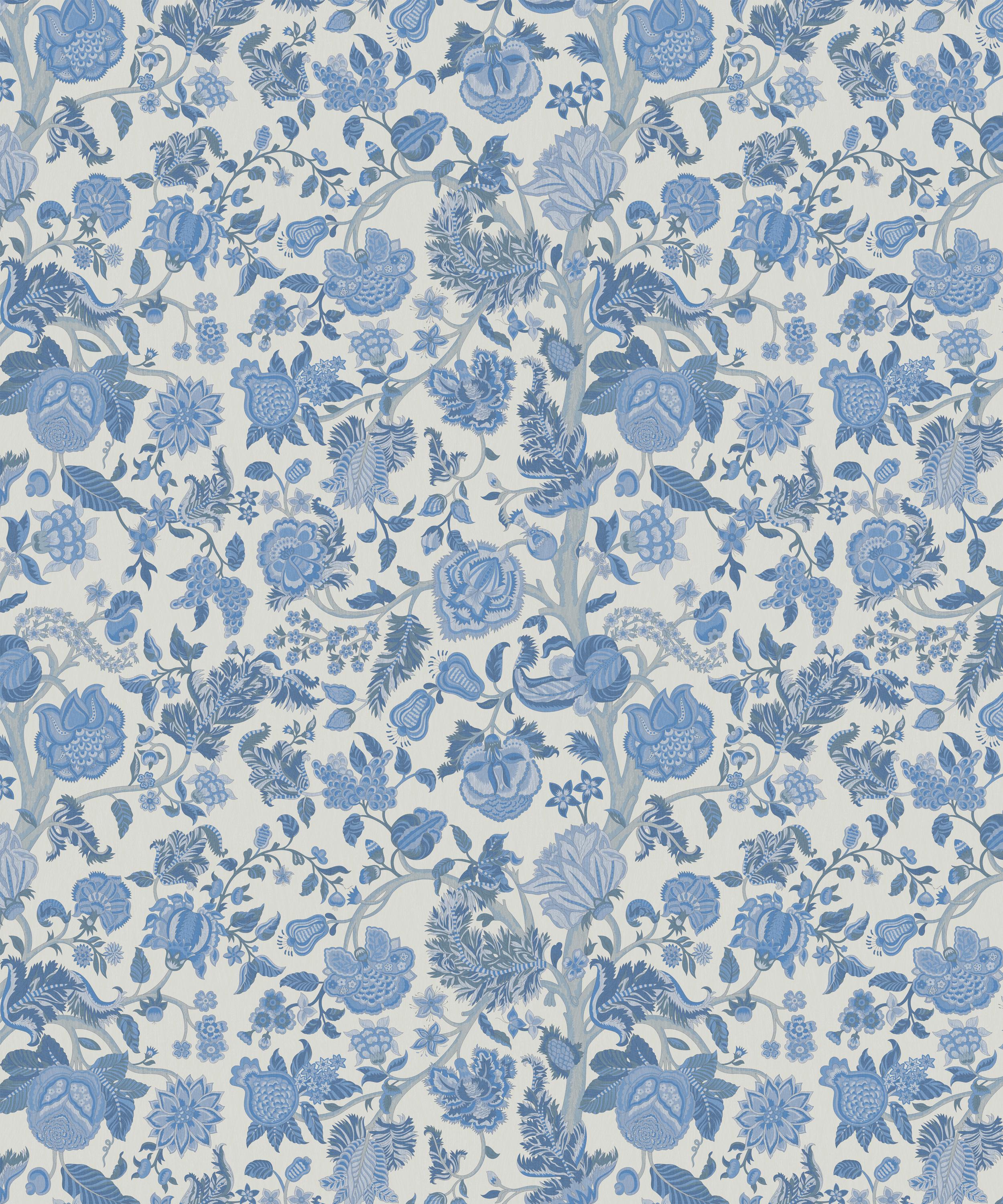 Liberty Interiors - Palampore Trail Wallpaper in Lapis image number 4