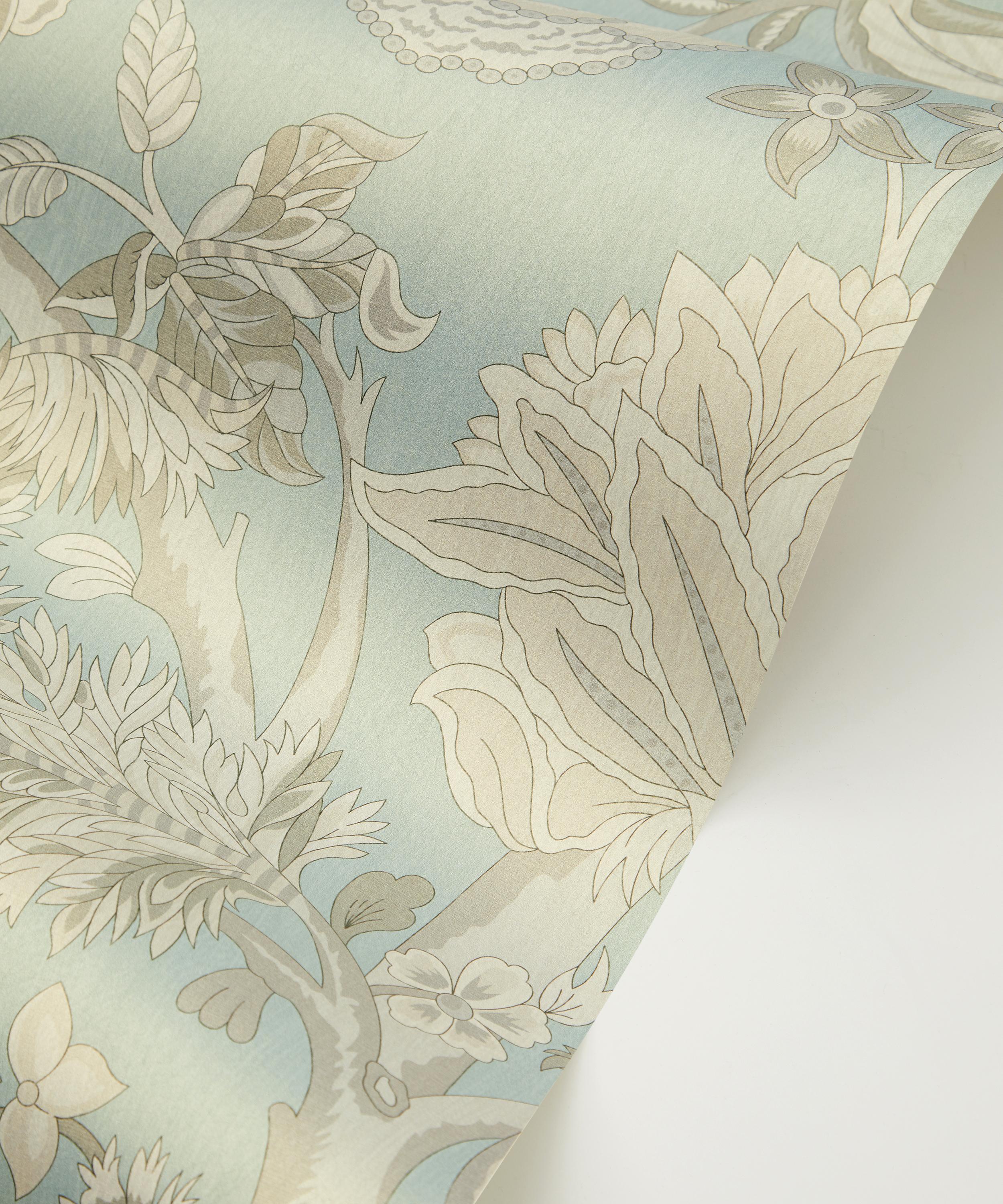 Liberty Interiors - Palampore Trail Wallpaper in Lichen image number 1