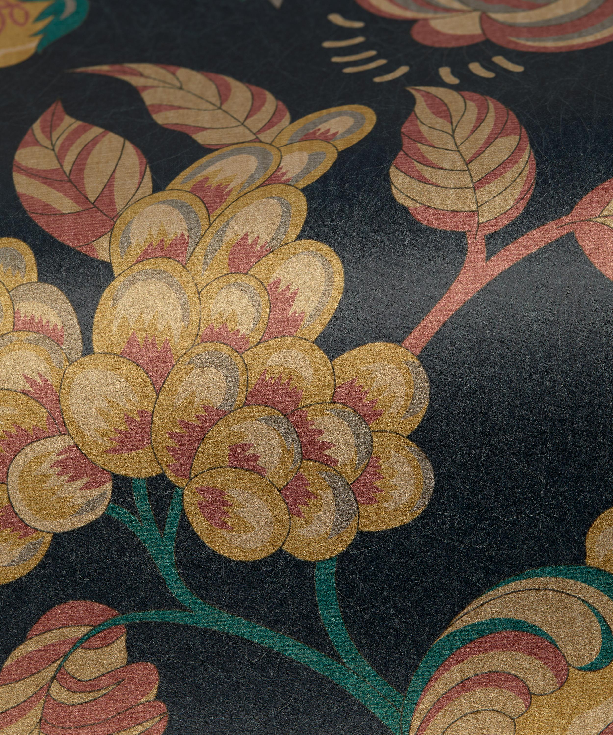 Liberty Interiors - Palampore Trail Wallpaper in Pewter Blue image number 3