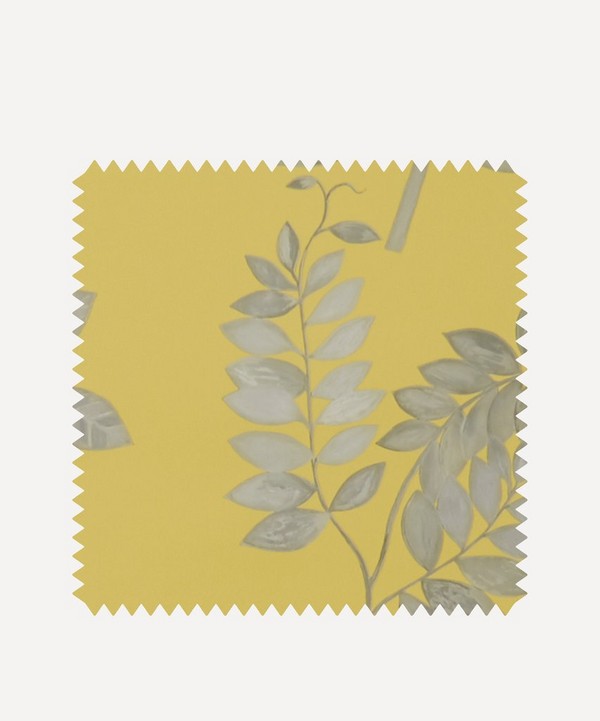 Liberty Interiors - Wallpaper Swatch - Botanical Stripe in Fennel image number null