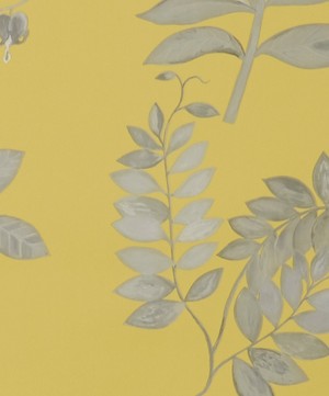 Liberty Interiors - Wallpaper Swatch - Botanical Stripe in Fennel image number 1
