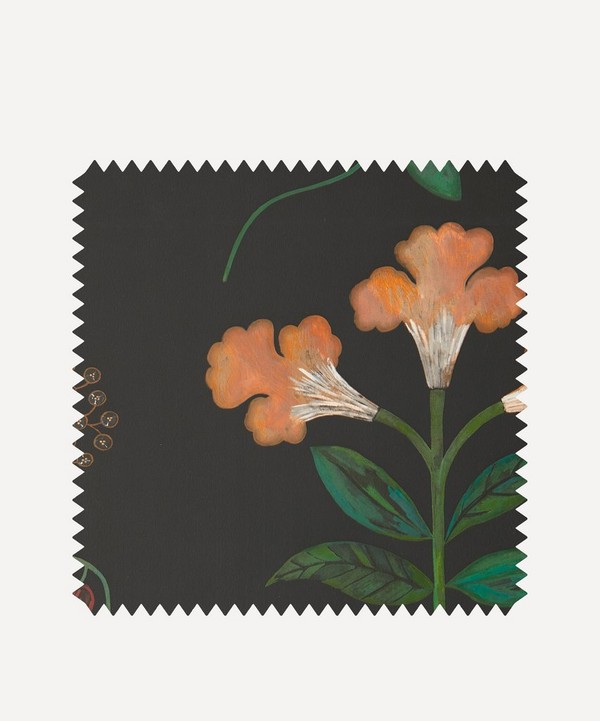 Liberty Interiors - Wallpaper Swatch - Botanical Stripe in Jade image number null