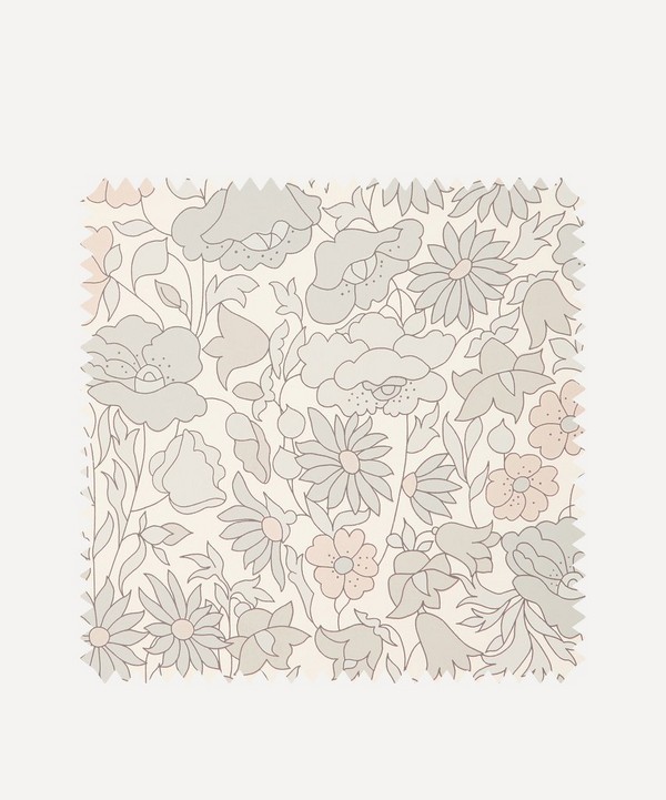 Liberty Interiors - Wallpaper Swatch - Poppy Meadowfield in Pewter image number null