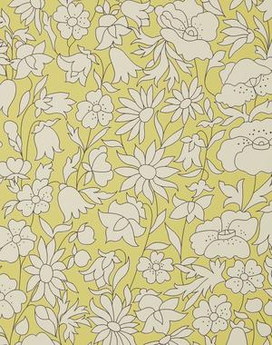 Liberty Interiors - Wallpaper Swatch - Poppy Meadow in Fennel image number 1