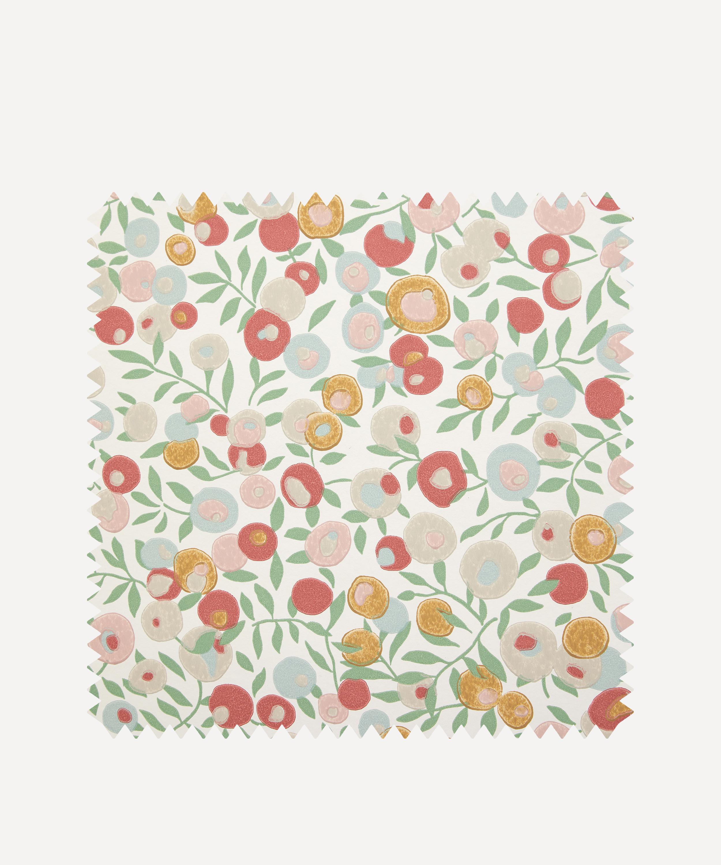 Liberty Interiors - Wallpaper Swatch - Wiltshire Blossom in Fennel