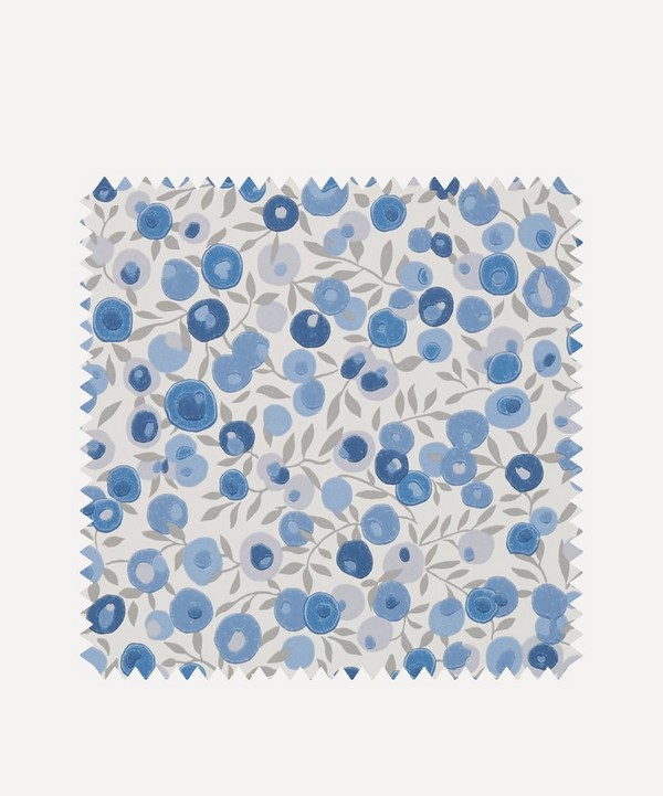 Liberty Interiors - Wallpaper Swatch - Wiltshire Blossom in Lapis image number null