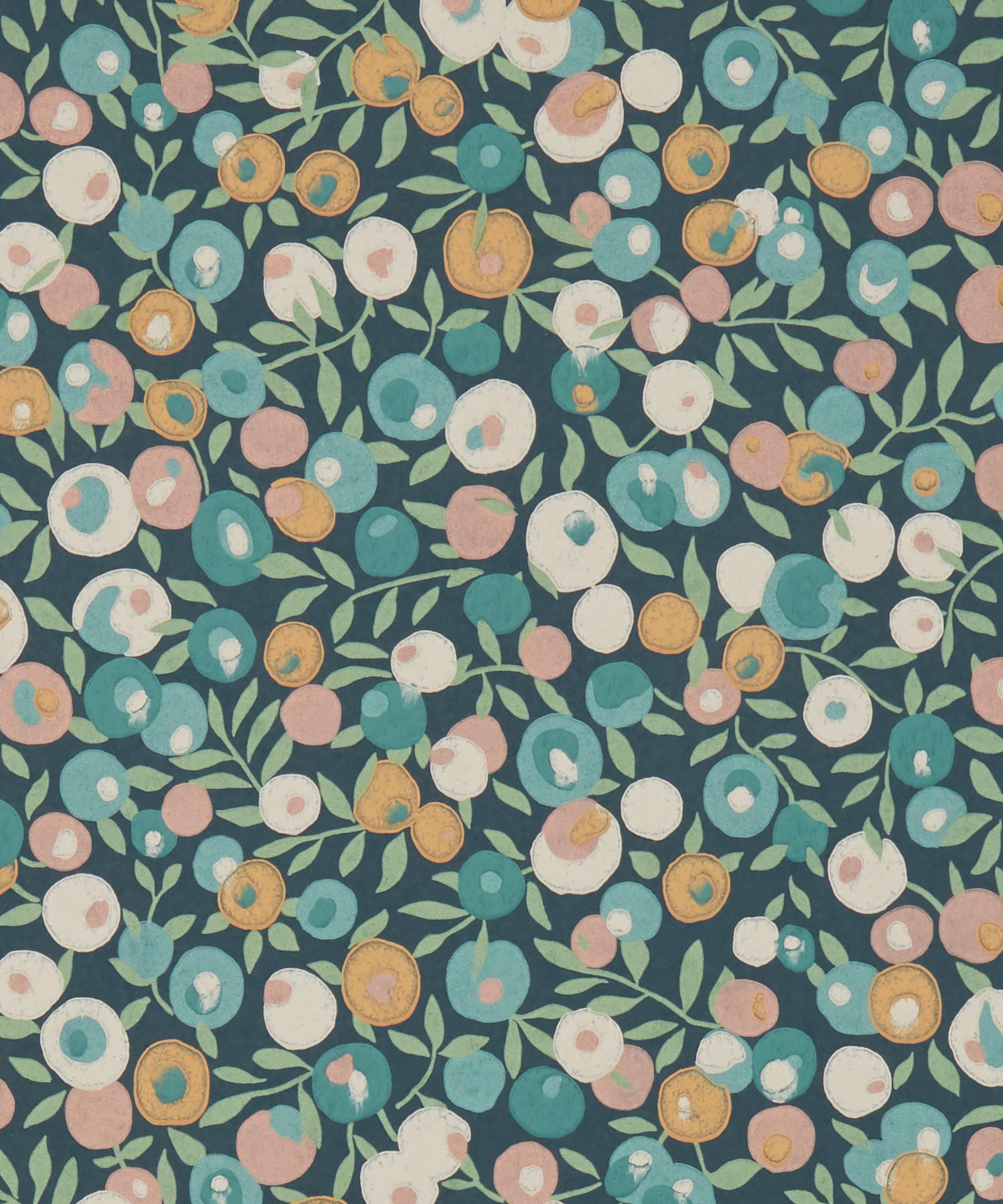 Liberty Interiors - Wallpaper Swatch - Wiltshire Blossom in Lichen image number 1