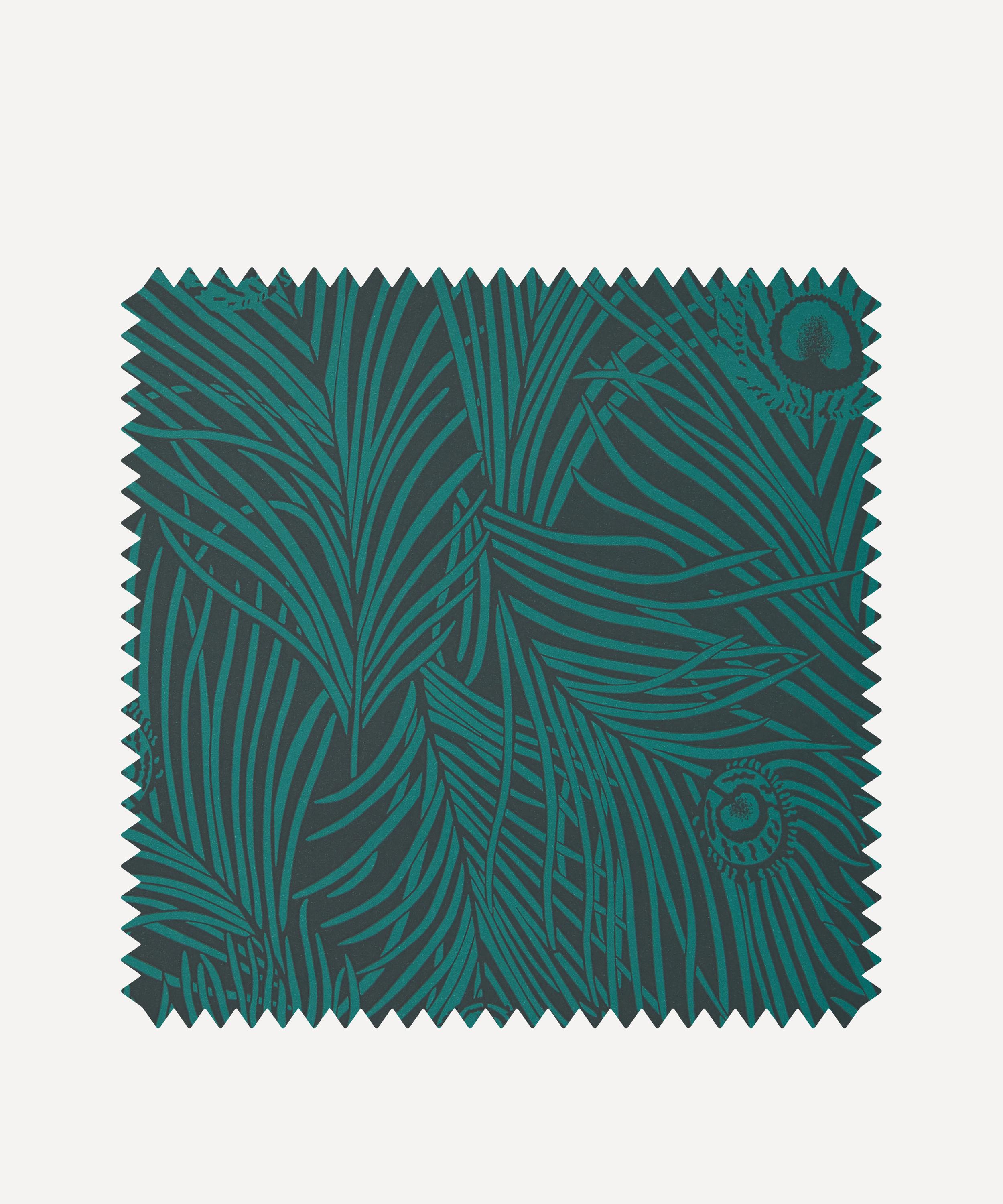 Liberty Interiors - Wallpaper Swatch - Hera Plume in Jade image number 0
