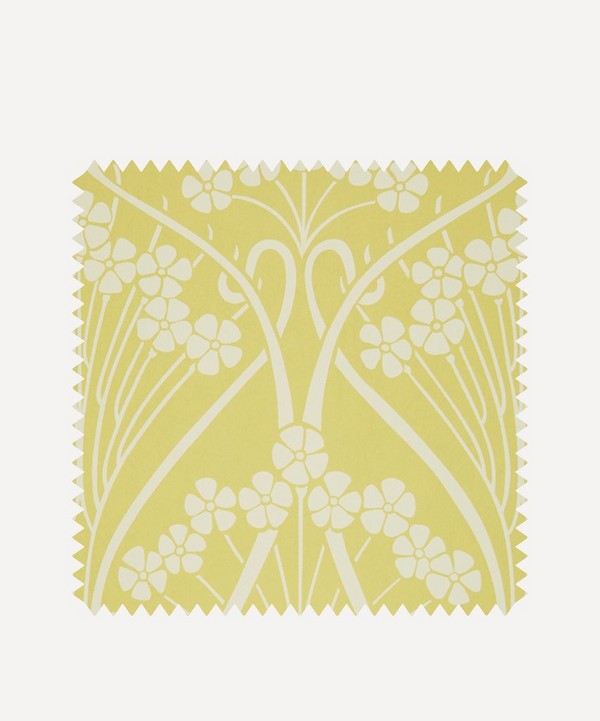 Liberty Interiors - Wallpaper Swatch - Ianthe Mono in Fennel