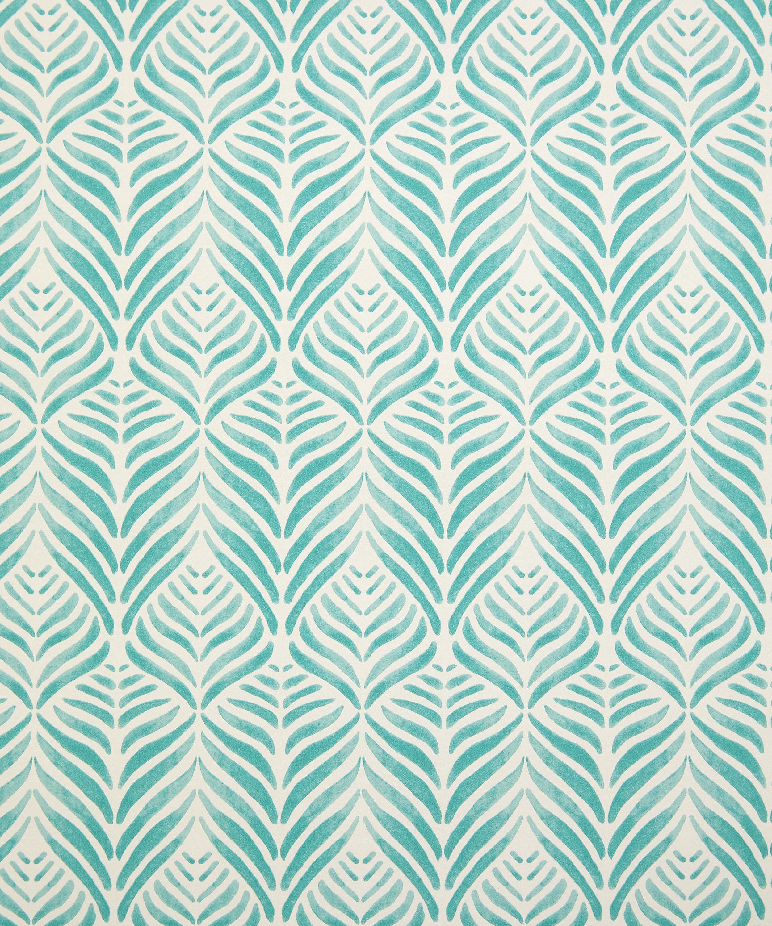 Liberty Interiors - Wallpaper Swatch - Quill in Jade image number 1