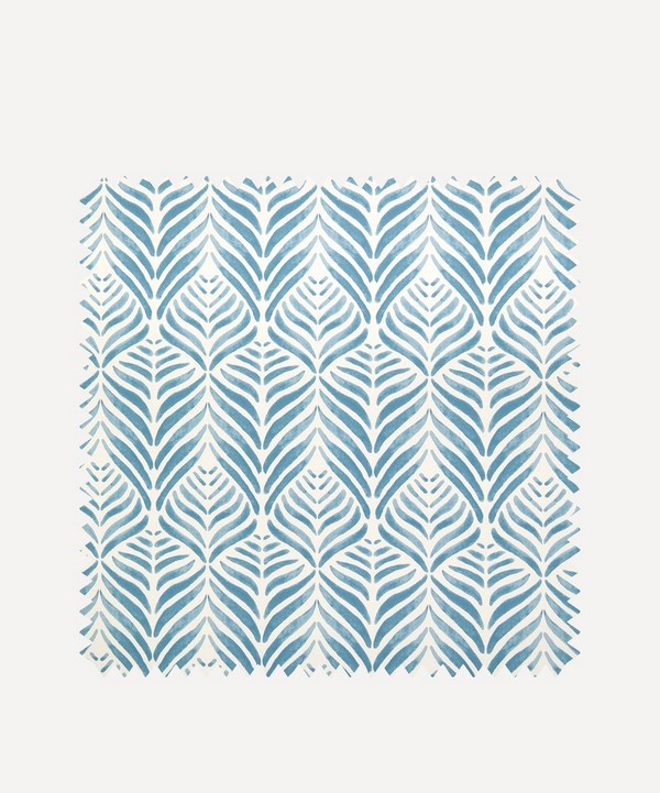 Liberty Interiors - Wallpaper Swatch - Quill in Lapis image number 0