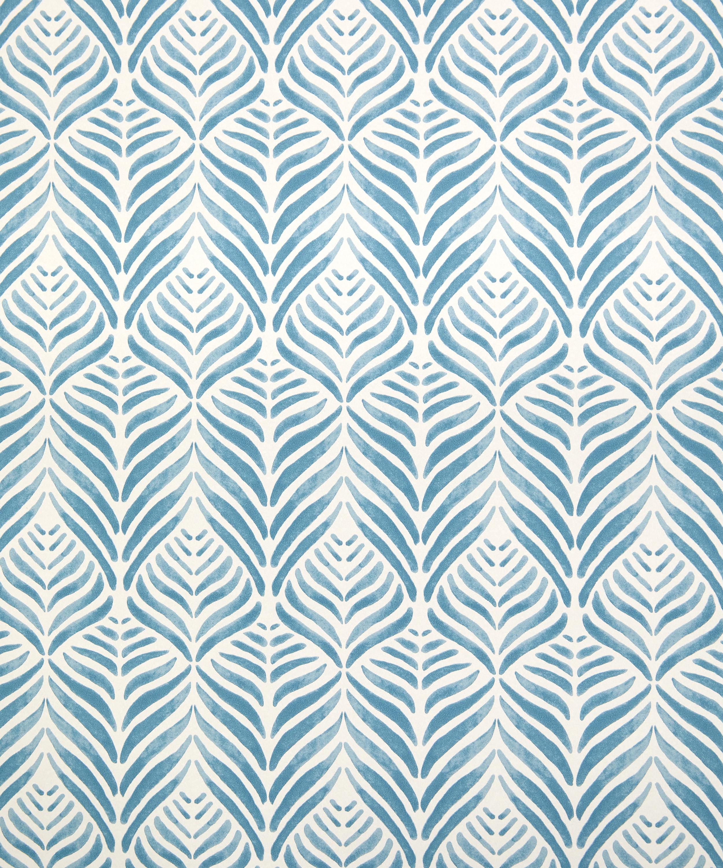 Liberty Interiors - Wallpaper Swatch - Quill in Lapis image number 1