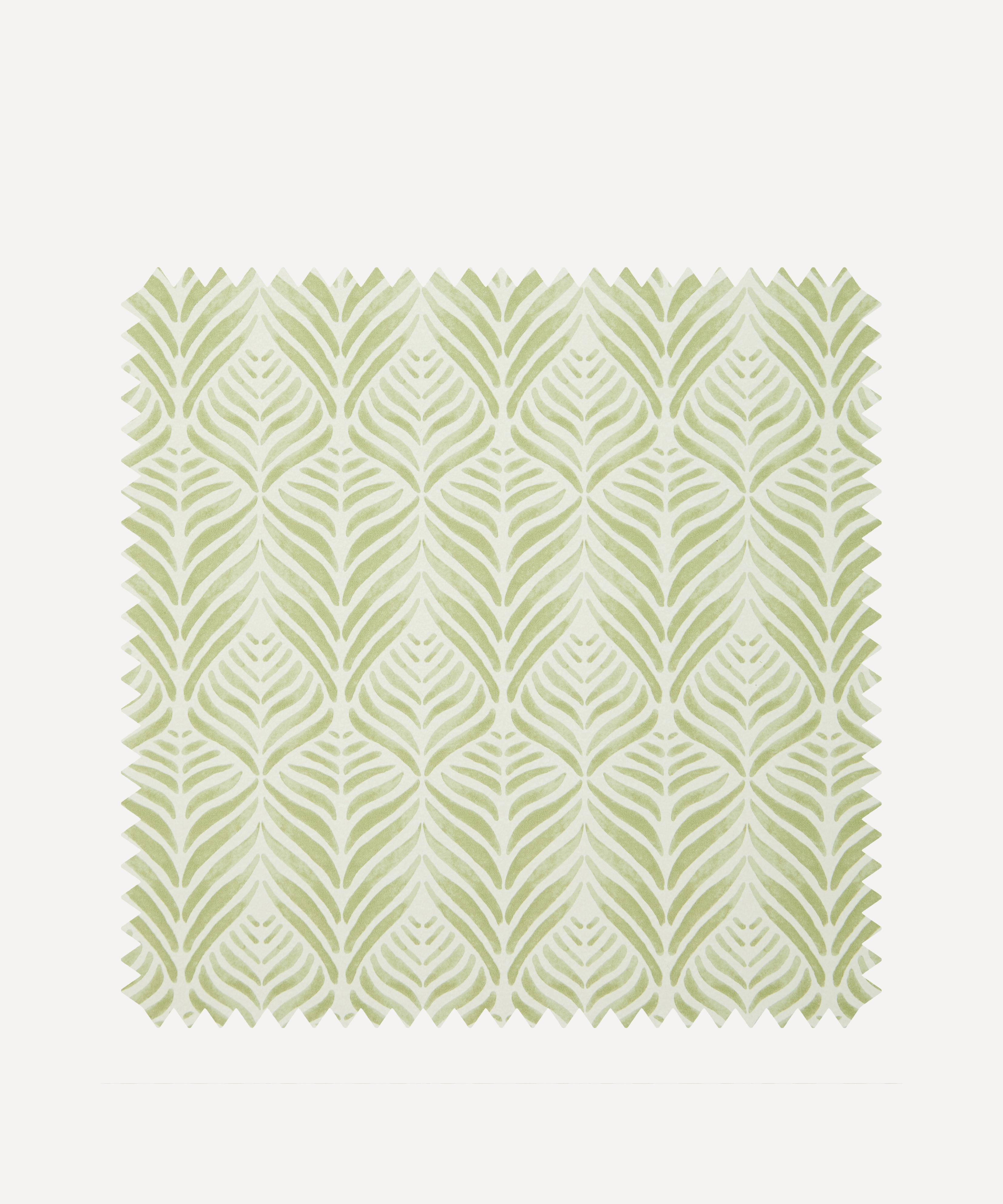 Liberty Interiors - Wallpaper Swatch - Quill in Lichen image number 0