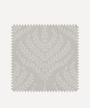 Liberty Interiors - Wallpaper Swatch - Paisley Fern in Pewter image number 0