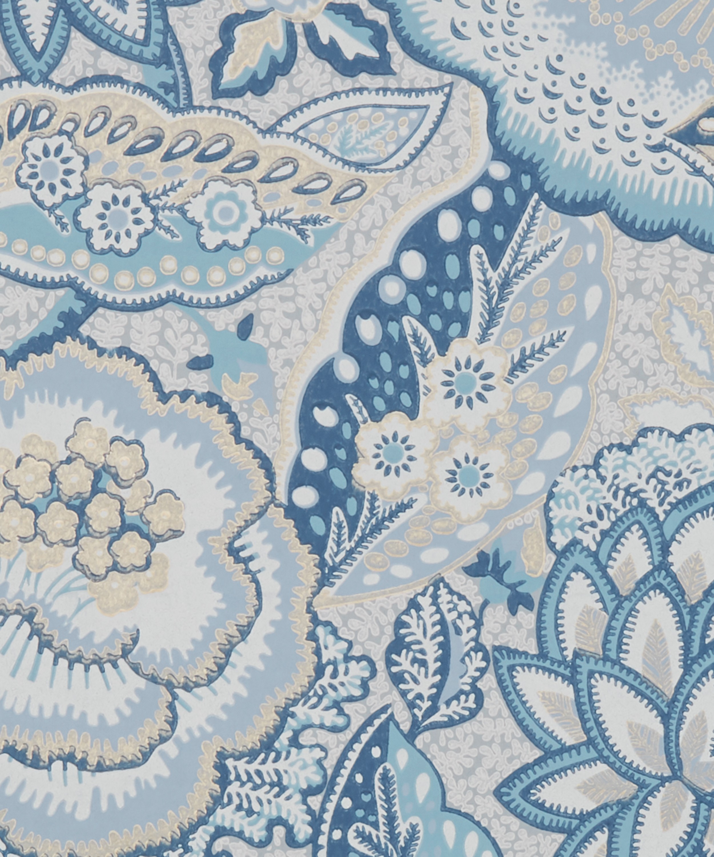 Liberty Interiors - Wallpaper Swatch - Patricia in Lapis image number 1