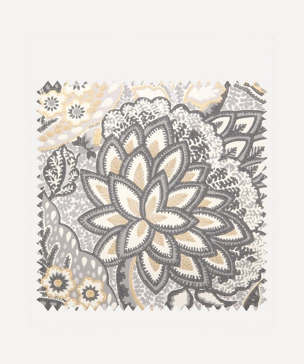 Liberty Interiors - Wallpaper Swatch - Patricia in Pewter image number null