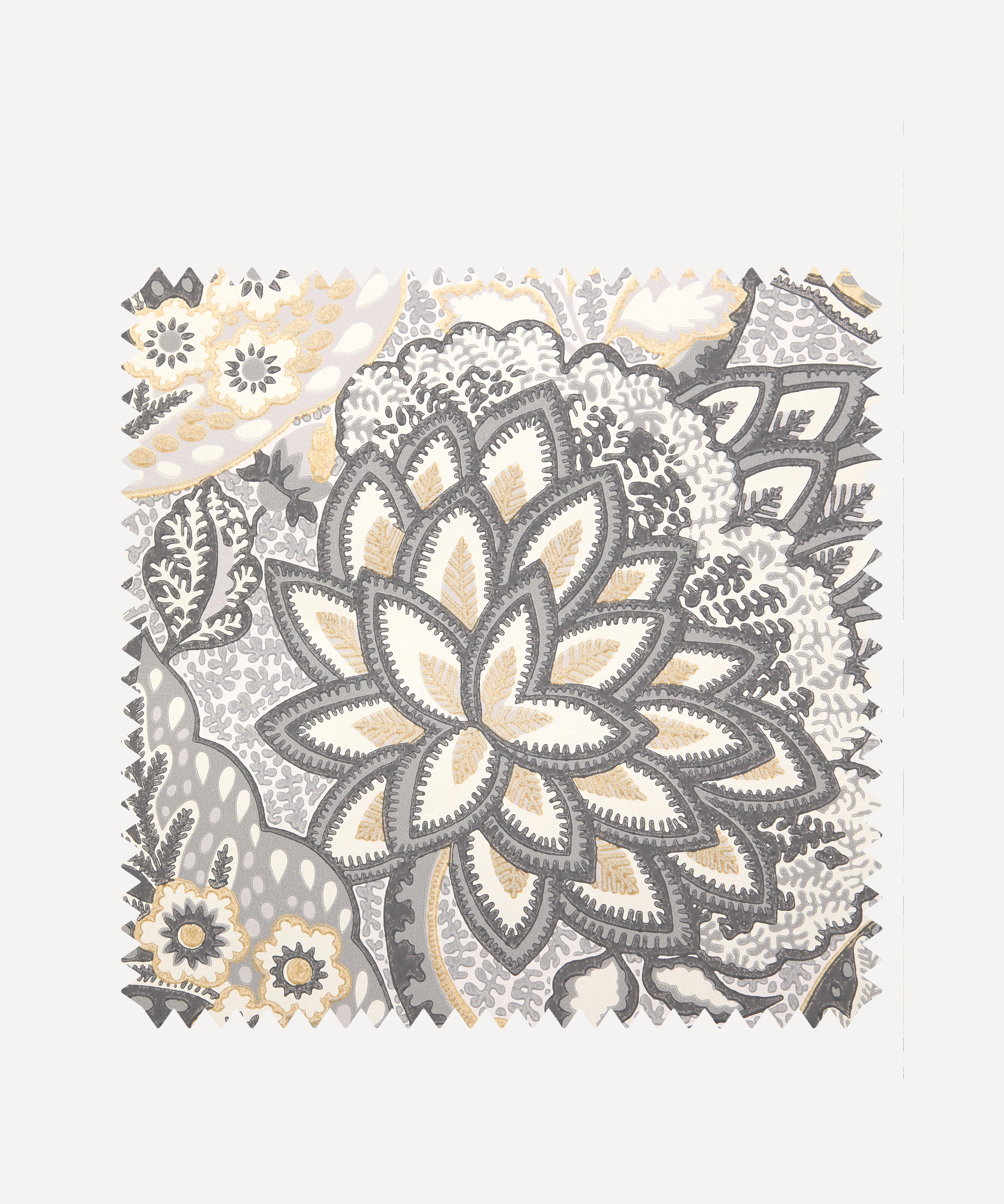Liberty Interiors - Wallpaper Swatch - Patricia in Pewter image number 0