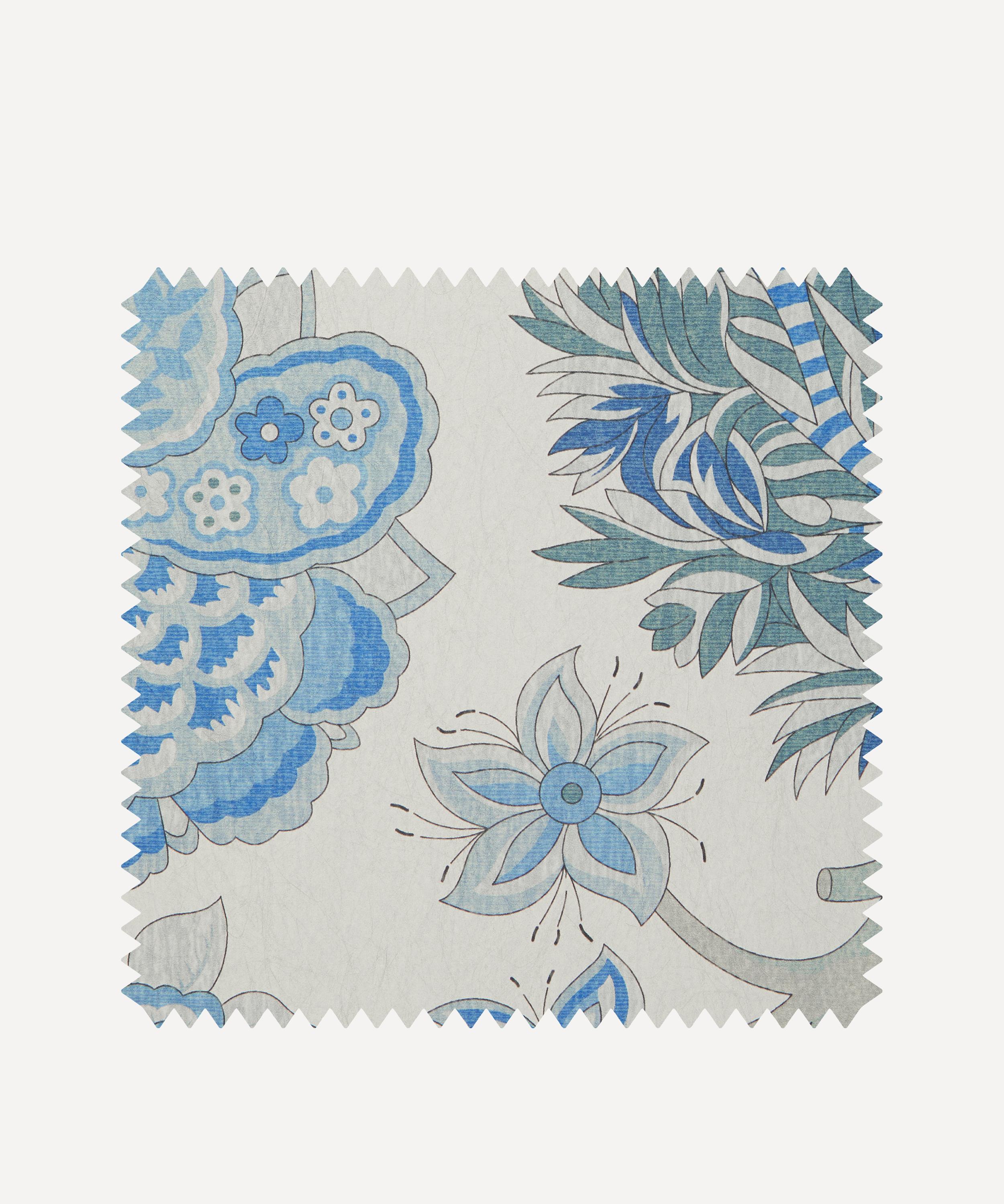 Liberty Interiors - Wallpaper Swatch - Palampore Trail in Lapis