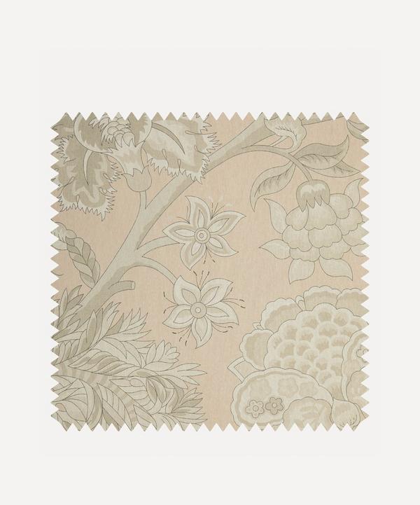 Liberty Interiors - Wallpaper Swatch - Palampore Trail in Pewter Blue image number null