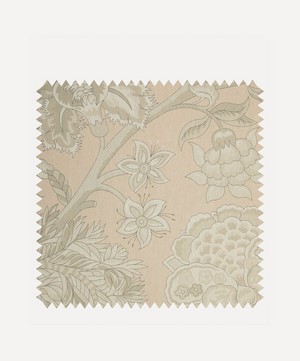 Liberty Interiors - Wallpaper Swatch - Palampore Trail in Pewter Blue image number 0