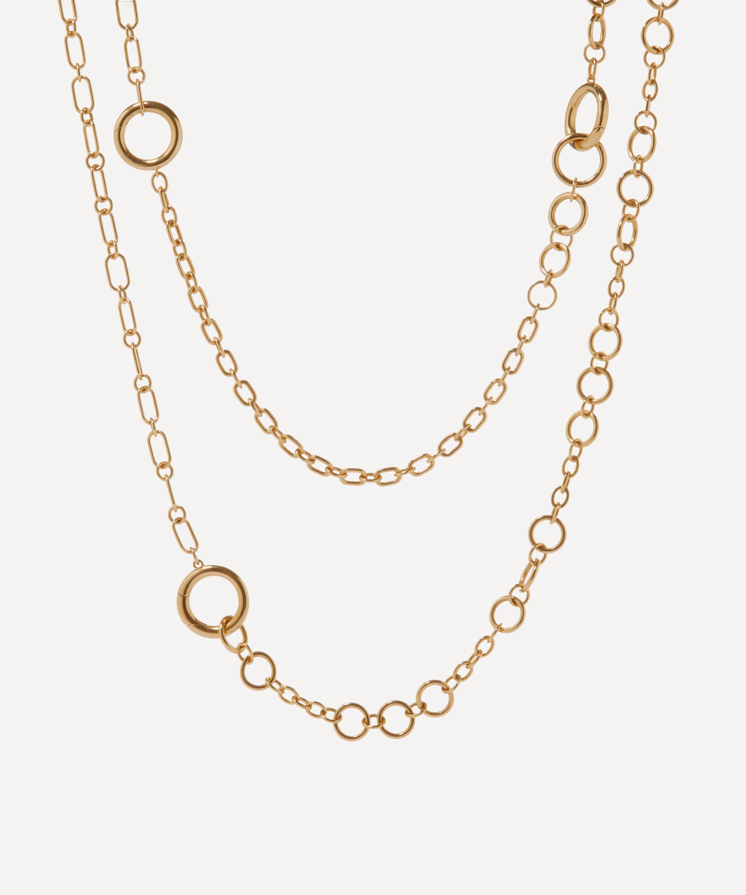 Annoushka - 18ct Gold Biography Multi-Way Chain Necklace image number 0