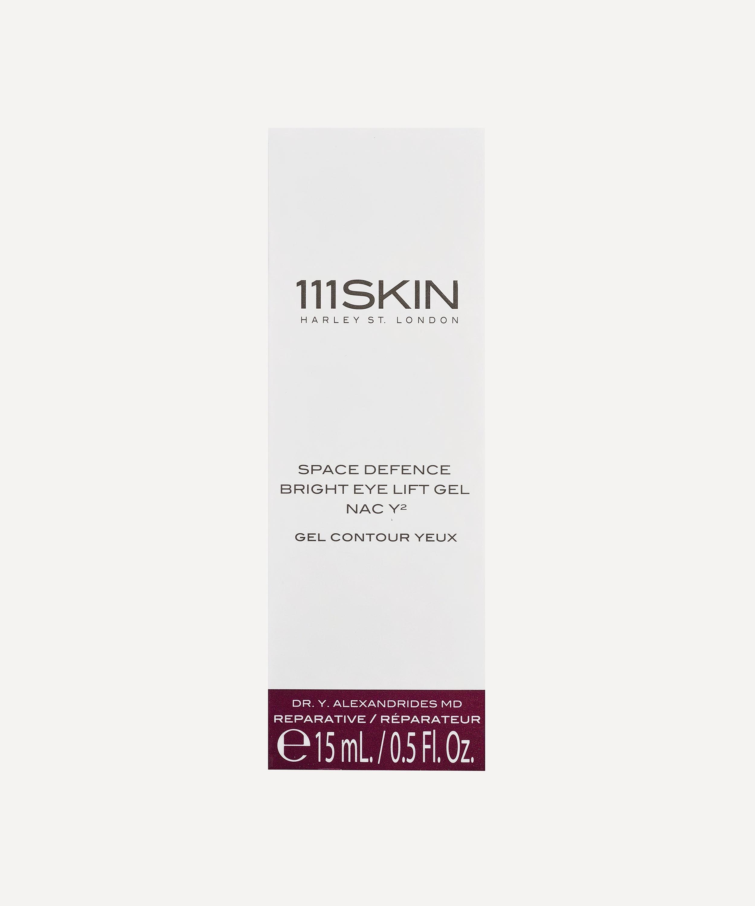 111SKIN - Space Defence Bright Eye Lift Gel NAC Y² 15ml image number 4