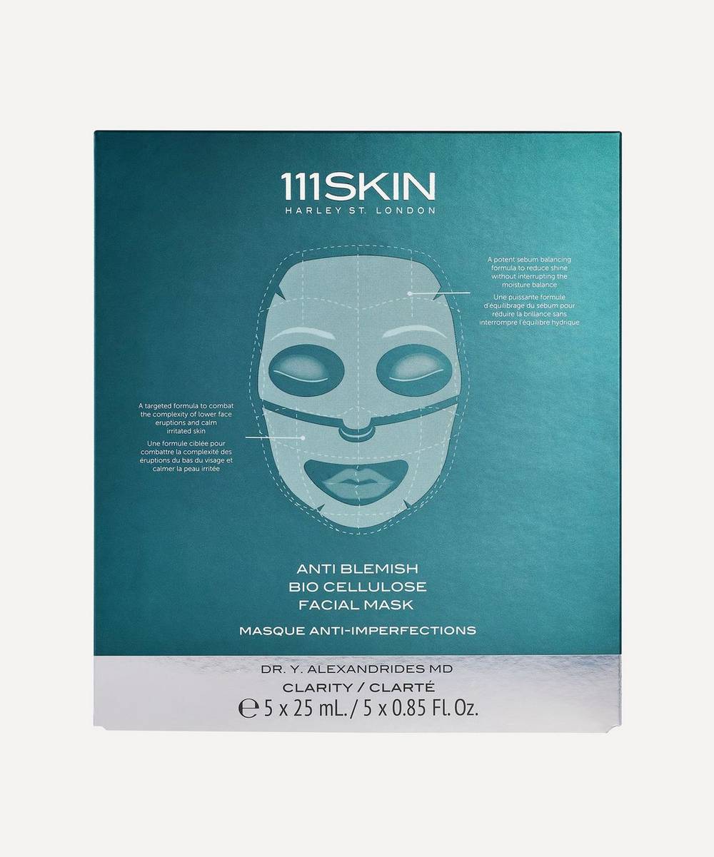 111SKIN - Anti-Blemish Bio Cellulose Facial Mask 5 x 25ml