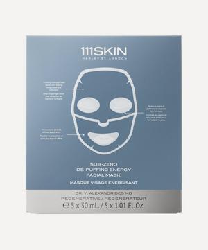 111SKIN - Sub-Zero De-Puffing Energy Facial Mask 5 x 30ml image number 0