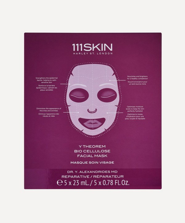 111SKIN - Y Theorem Bio Cellulose Facial Masks Box of 5