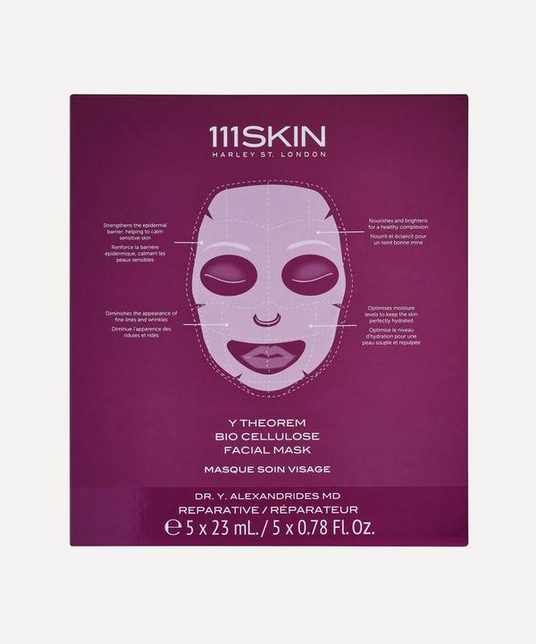 111SKIN - Y Theorem Bio Cellulose Facial Masks Box of 5 image number null