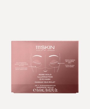 111SKIN - Rose Gold Illuminating Eye Mask 8 x 6ml image number 1