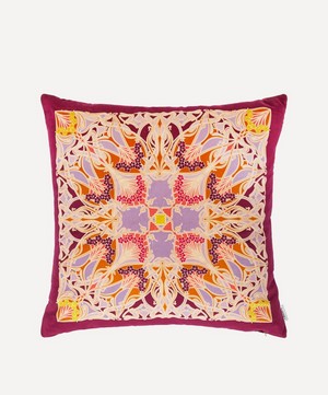 Liberty - Ianthe Square Velvet Cushion image number 0