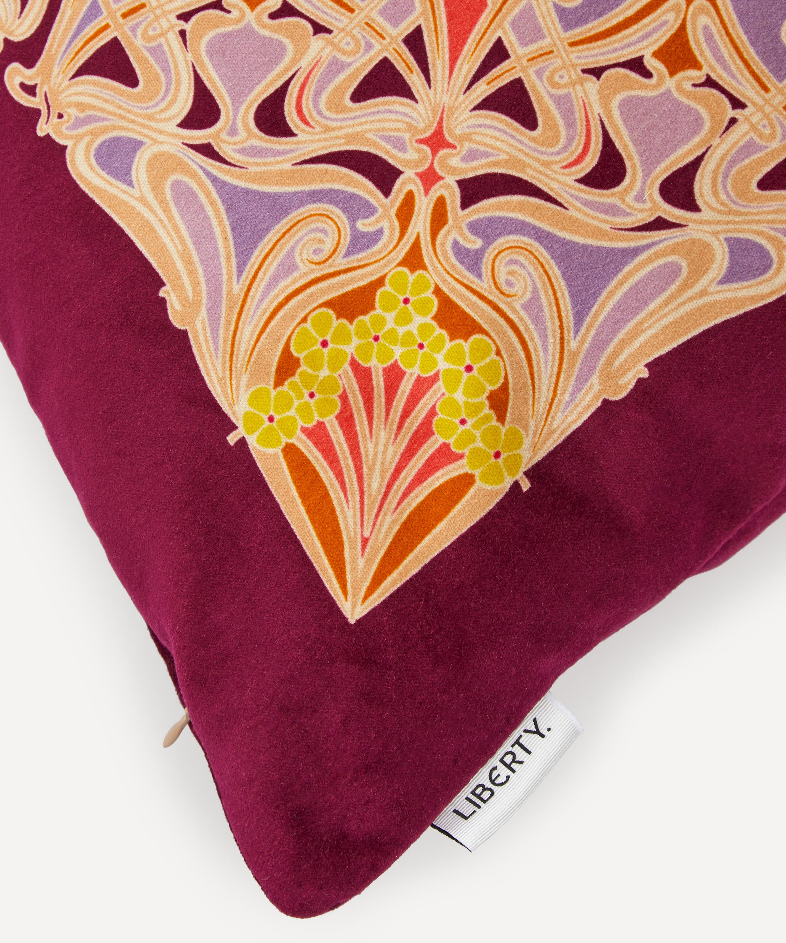 Liberty - Ianthe Square Velvet Cushion image number 2