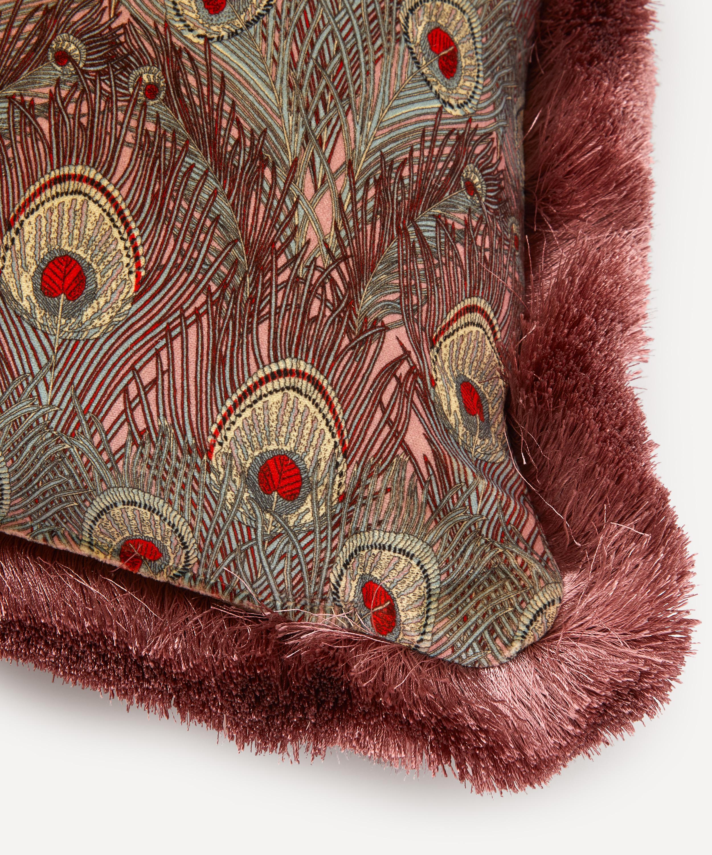 Liberty - Hera Fringed Velvet Cushion image number 2